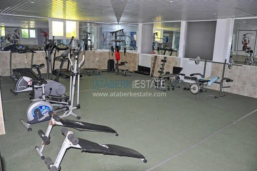 Квартира в Махмутларе с видом на горы в благоустроенном комплексе 19 