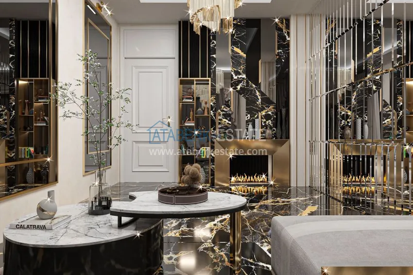 Приобрести Видовые элитные виллы на этапе строительства в районе Каргыджак 10 