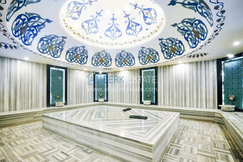 Меблированная квартира с видом на море в элитном комплексе 23 