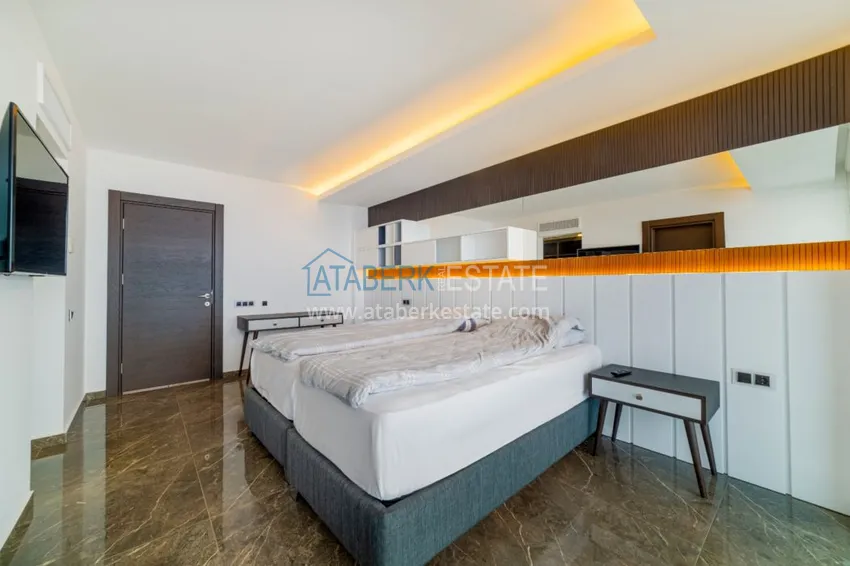 Приобрести Эксклюзивные виллы класса-люкс в центре Алании – горный район Бекташ 19 