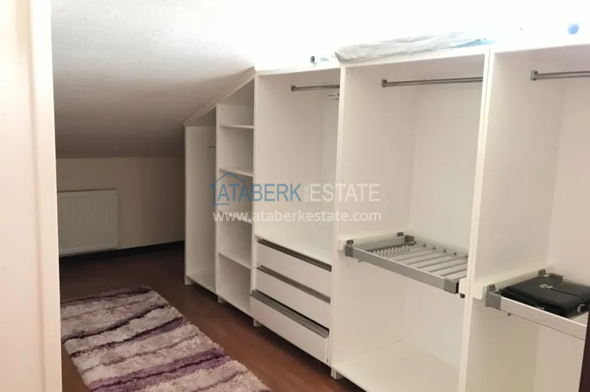 Приобрести Пентхаус в Алании меблированный с отдельной кухней и потрясающим видом  17 