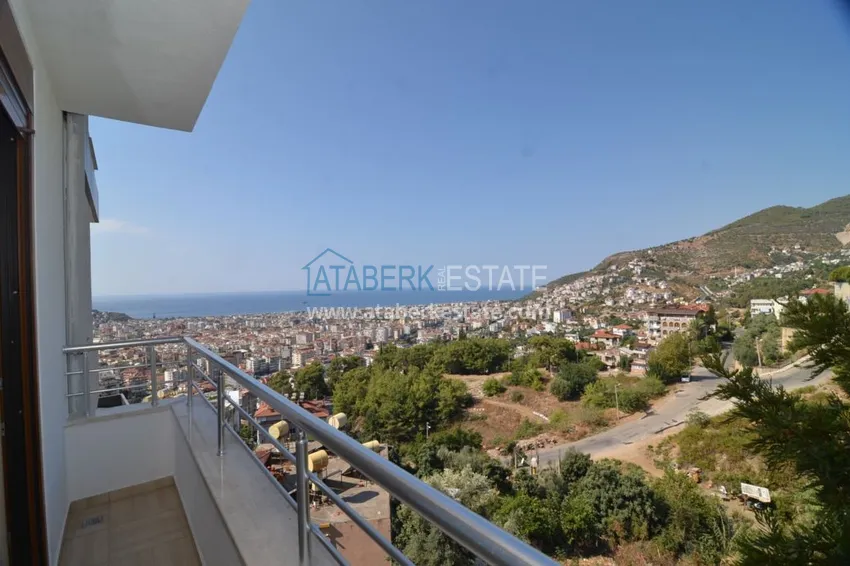 Приобрести Видовая квартира в Алании – Бекташ, с отдельной кухней после ремонта 19 