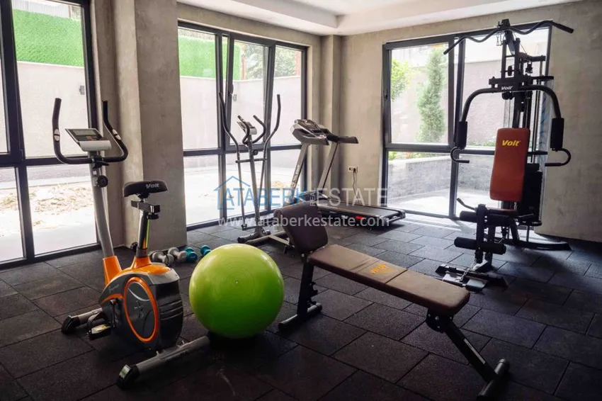 Аренда двухкомнатной квартиры в центре Алании в 3 минутах ходьбы от пляжа Клеопатра №9 18