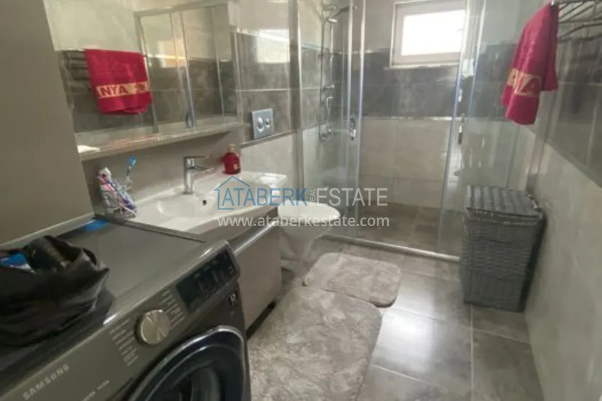 Приобрести Садовый дуплекс в Авсалларе меблированный с отдельной кухней в апарт-вилле 24 