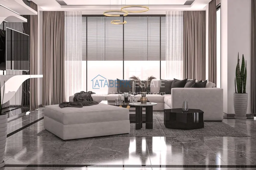 Квартира- студия в Каргыджаке меблированная с видом на море  19 