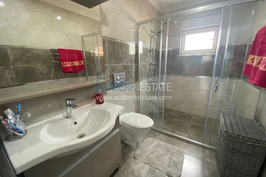 Приобрести Садовый дуплекс в Авсалларе меблированный с отдельной кухней в апарт-вилле 25 