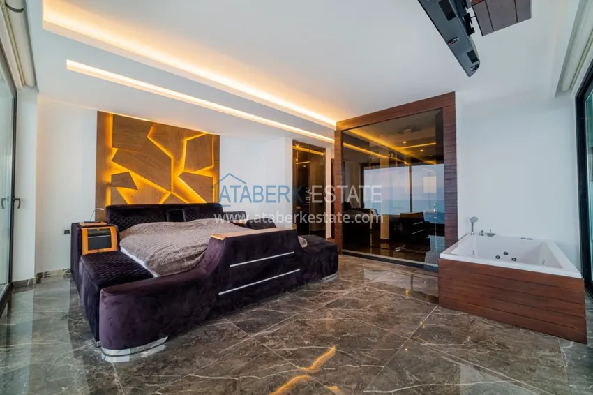 Приобрести Эксклюзивные виллы класса-люкс в центре Алании – горный район Бекташ 21 