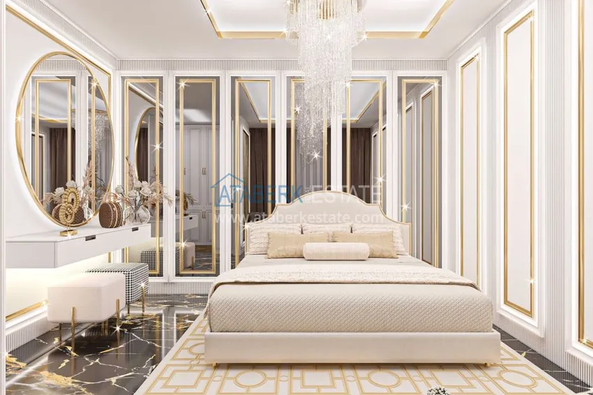 Приобрести Видовые элитные виллы на этапе строительства в районе Каргыджак 13 