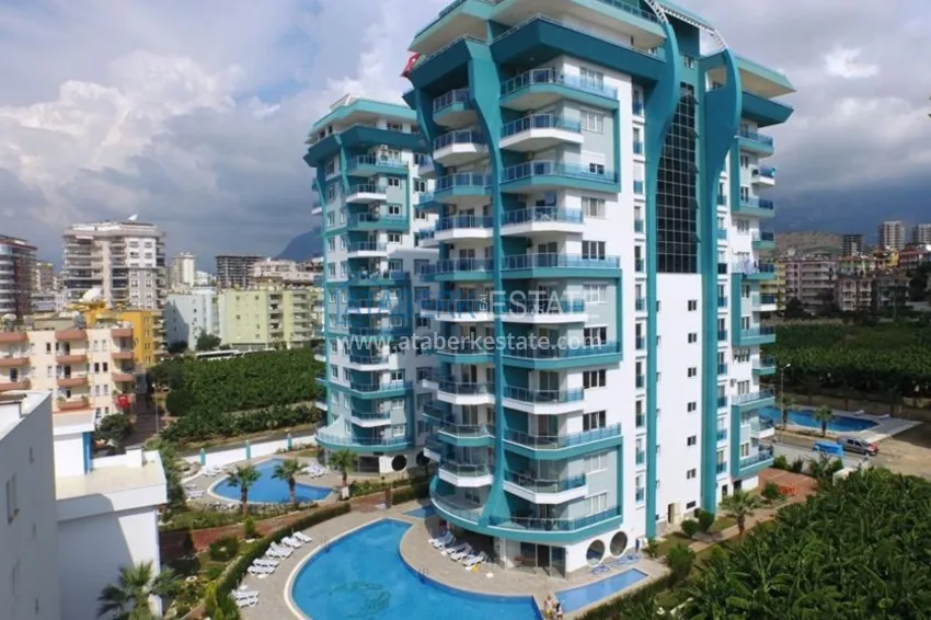 Квартира в Махмутларе меблированная, в современном жилом комплексе 1 