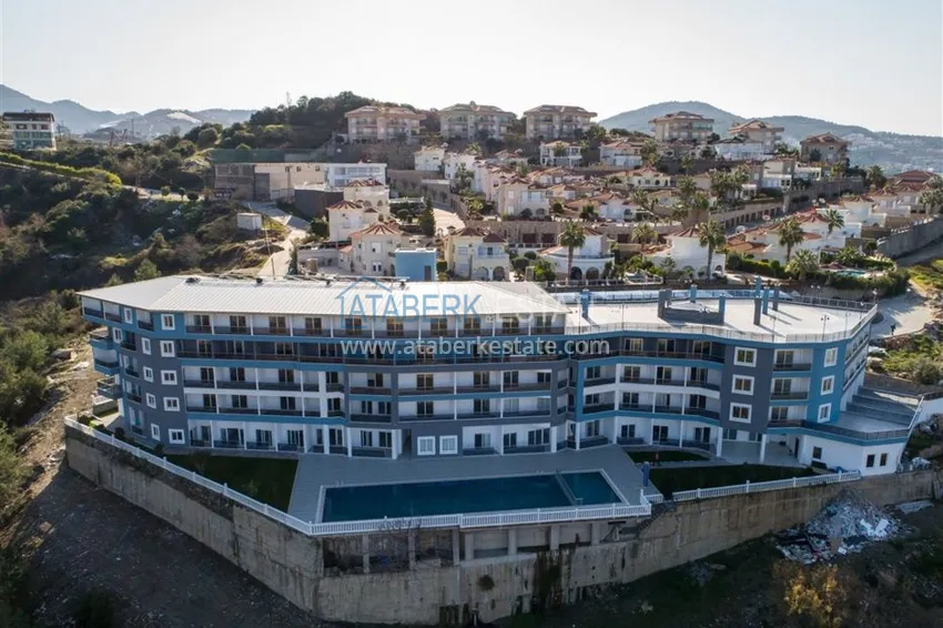 Квартира- студия в Каргыджаке меблированная с видом на море  2 