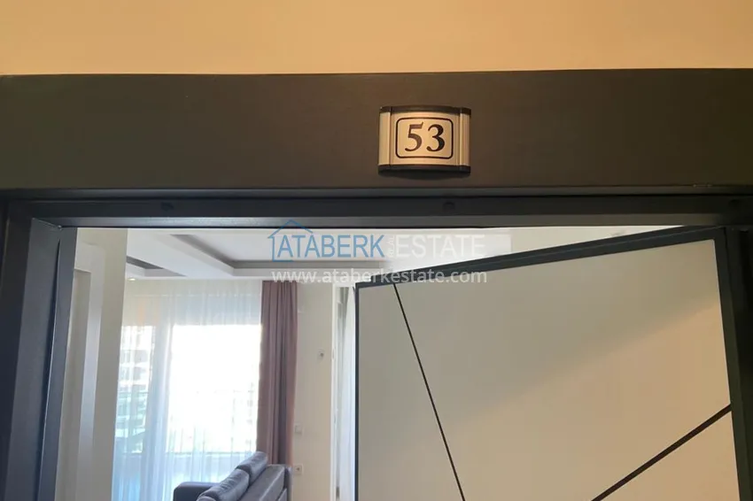 Приобрести Аренда пентхауса в Авсалларе с 2 спальнями, современным интерьером 1 