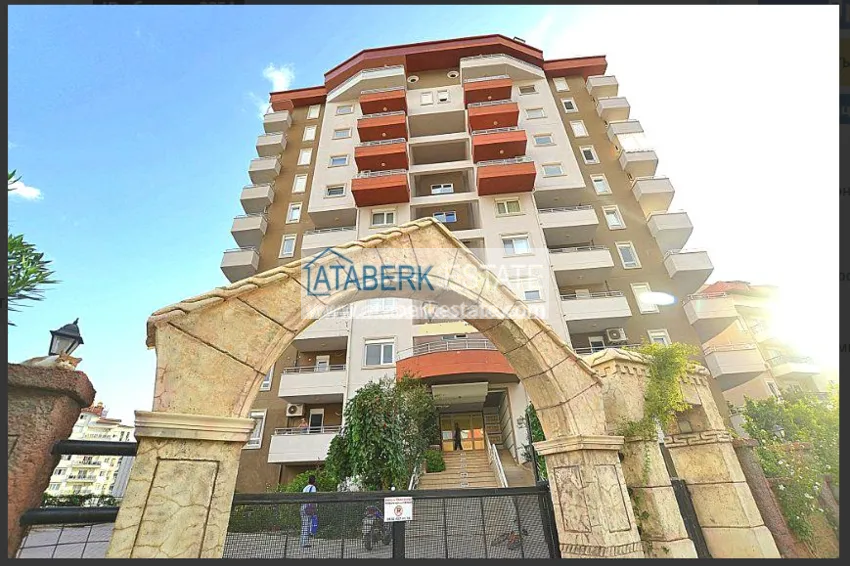 Квартира в районе Джикджилли меблированная с видовыми характеристиками 1 