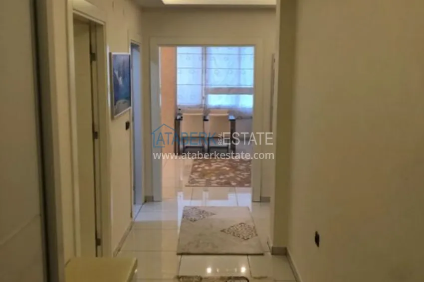 Приобрести Квартира в центре Алании с мебелью, первая береговая, район пляжа Клеопатра 1 