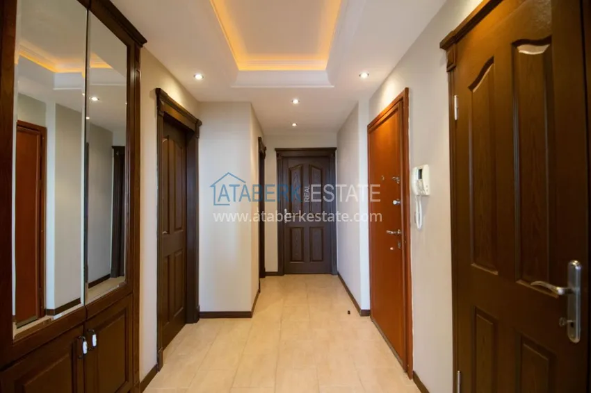 Приобрести Квартира с открытым видом на море в Махмутларе с мебелью в комплексе на первой береговой линии  1 