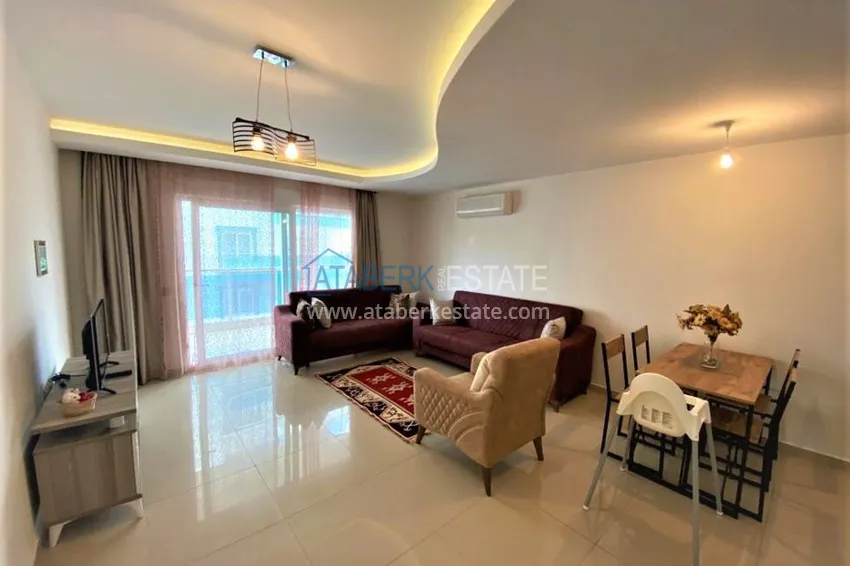 Приобрести Квартира в Махмутларе меблированная, в современном жилом комплексе 2 