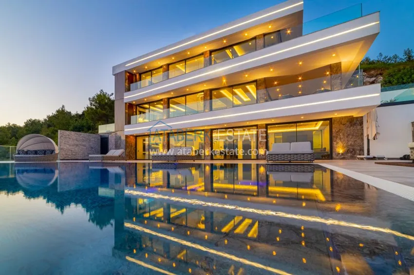 Эксклюзивные виллы класса-люкс в центре Алании – горный район Бекташ 1 