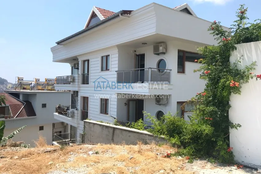 Пентхаус в Алании меблированный с отдельной кухней и потрясающим видом  2 