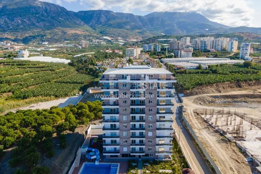 Квартира с мебелью в комплексе с инфраструктурой в Махмутларе 1 