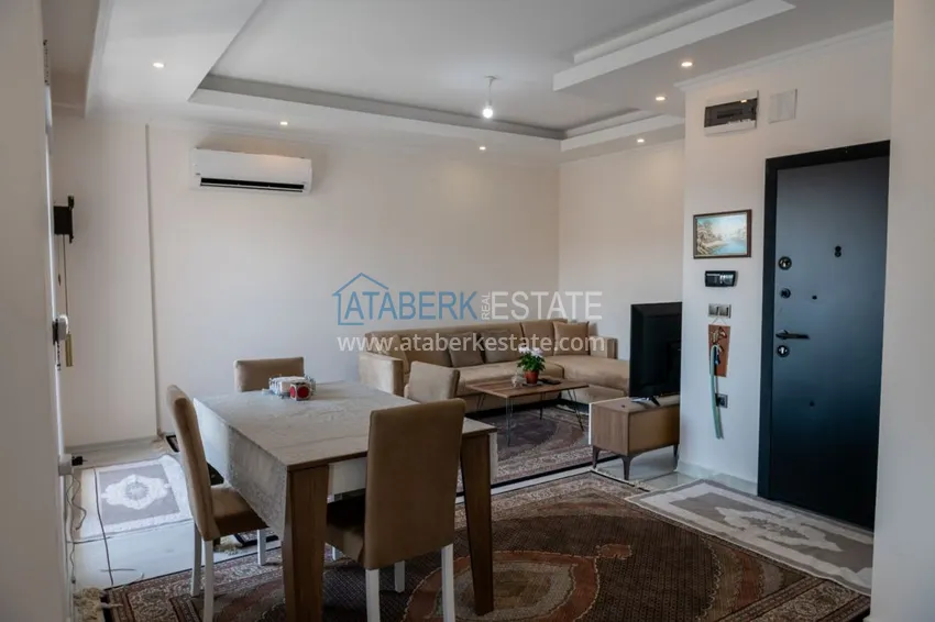 Приобрести Пентхаус в Алании с мебелью в районе пляжа Клеопатра 1 