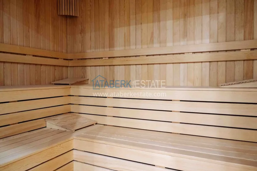 Аренда двухкомнатной квартиры в центре Алании в 3 минутах ходьбы от пляжа Клеопатра №9 21