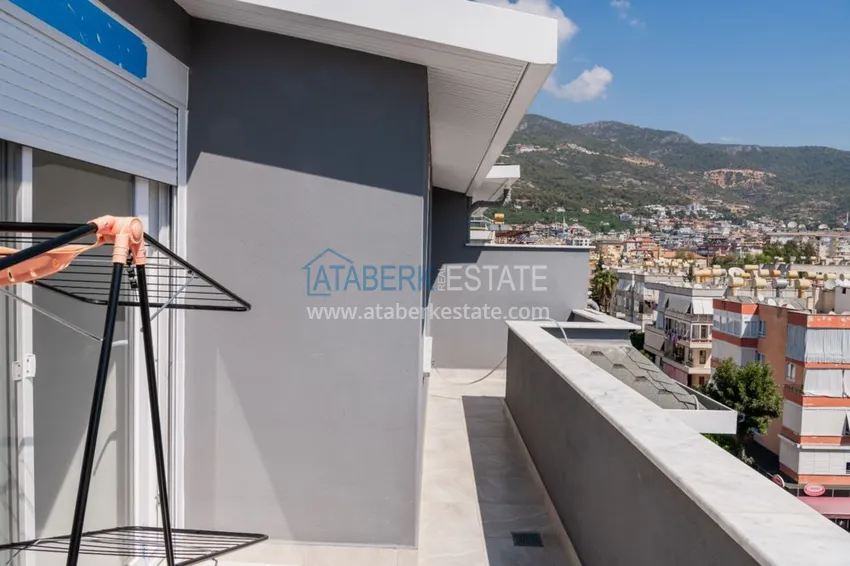 Приобрести Пентхаус в Алании с мебелью в районе пляжа Клеопатра 24 