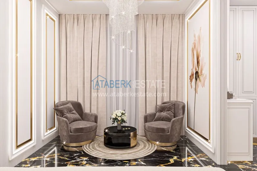 Приобрести Видовые элитные виллы на этапе строительства в районе Каргыджак 15 