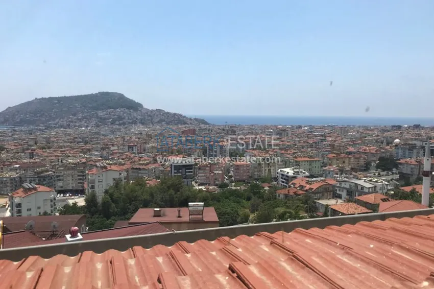Приобрести Пентхаус в Алании меблированный с отдельной кухней и потрясающим видом  24 