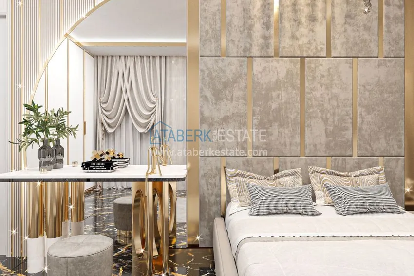 Приобрести Видовые элитные виллы на этапе строительства в районе Каргыджак 18 