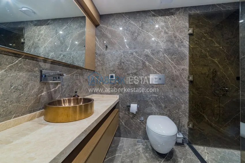 Приобрести Эксклюзивные виллы класса-люкс в центре Алании – горный район Бекташ 28 