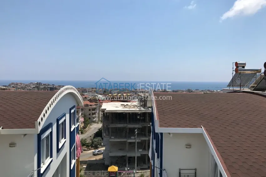 Приобрести Пентхаус-дуплекс в центре Алании с чистовой отделкой и видом на море 26 