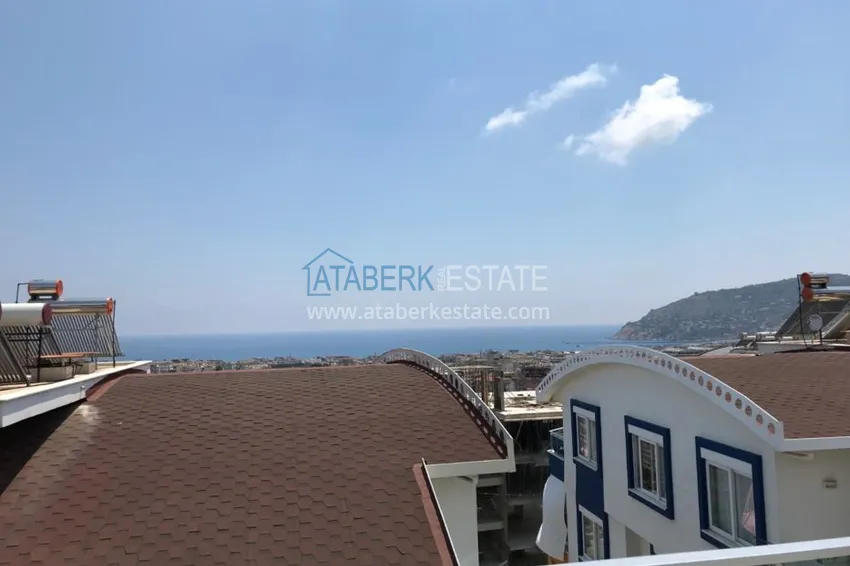 Приобрести Пентхаус-дуплекс в центре Алании с чистовой отделкой и видом на море 27 