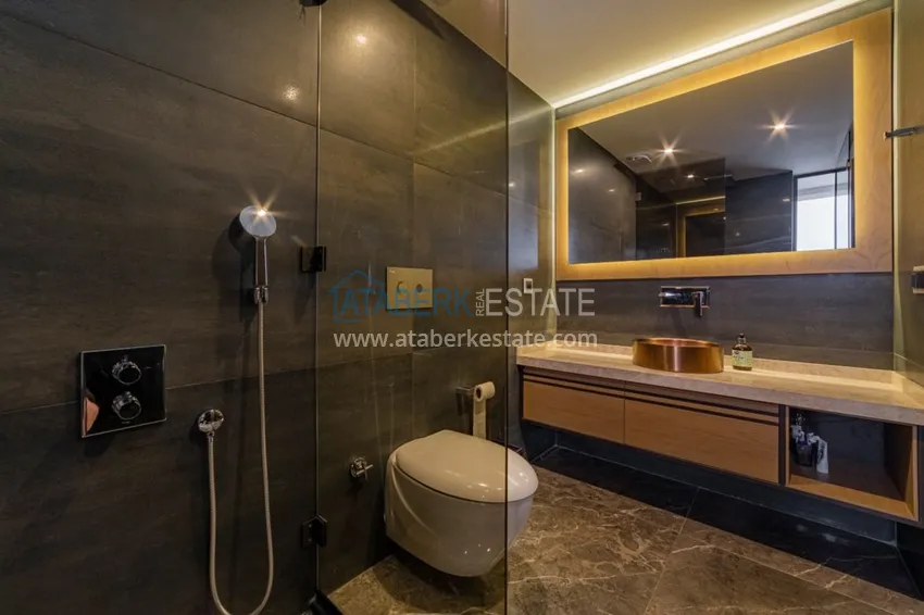 Приобрести Эксклюзивные виллы класса-люкс в центре Алании – горный район Бекташ 30 