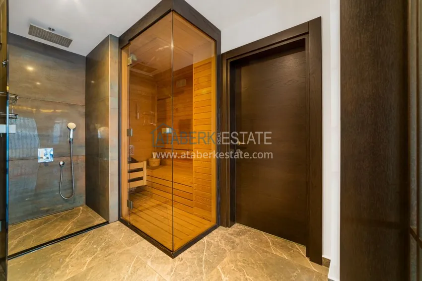 Приобрести Эксклюзивные виллы класса-люкс в центре Алании – горный район Бекташ 32 