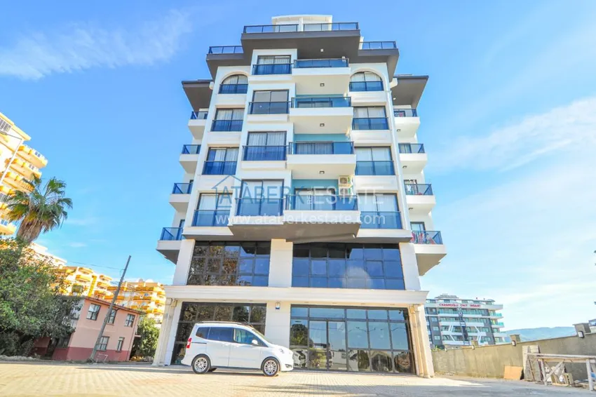 Новые квартиры в Каргыджаке с современным интерьером и видом на море  1 