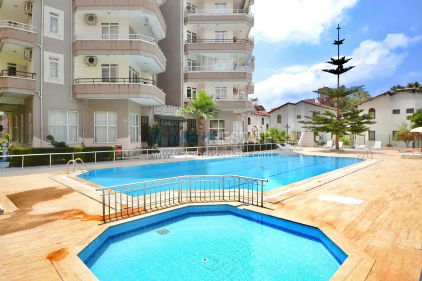 Квартира в Махмутларе трехкомнатная с мебелью, отдельной кухней и видом на море 2 