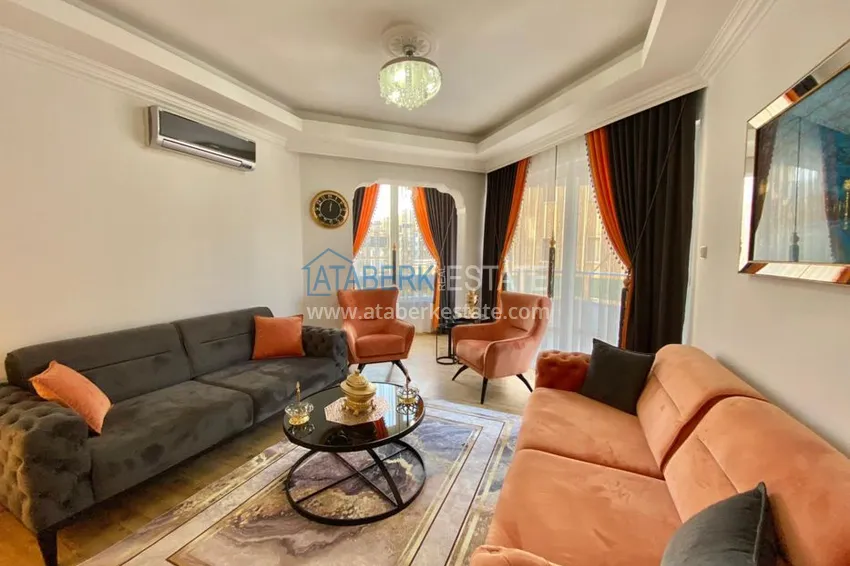 Приобрести Квартира в Махмутларе трехкомнатная с мебелью, отдельной кухней и видом на море 3 