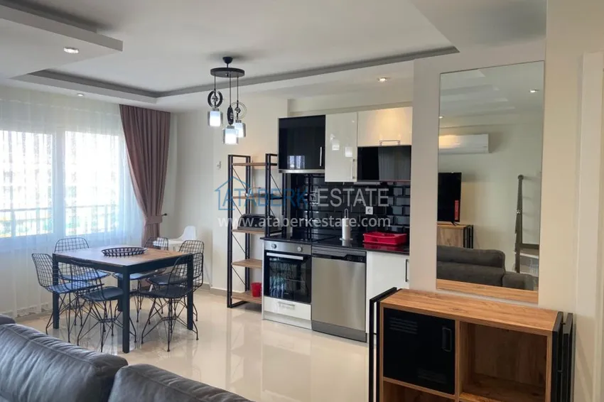 Приобрести Аренда пентхауса в Авсалларе с 2 спальнями, современным интерьером 2 