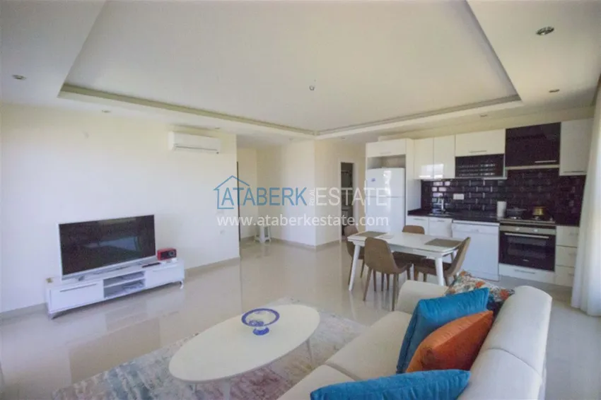 Приобрести Квартира в Авсалларе, меблированная с видом на море в комплексе с частным пляжем 2 