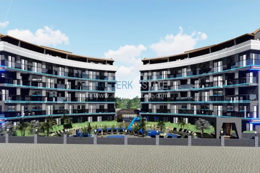 Новый стильный проект жилого комплекса в районе Оба  2 