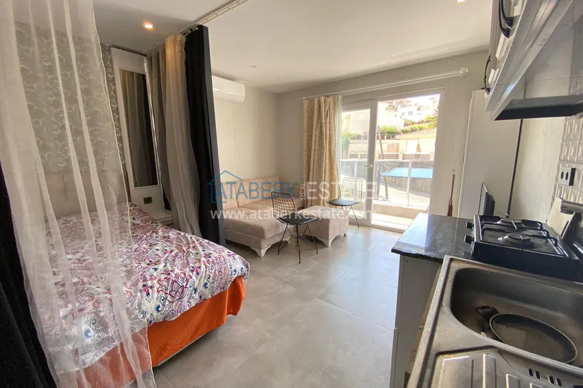 Приобрести Квартира- студия в Каргыджаке меблированная с видом на море  4 