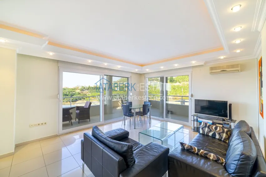 Приобрести Садовый дуплекс в районе Джикджилли с мебелью в жилом комплексе класса-люкс 2 