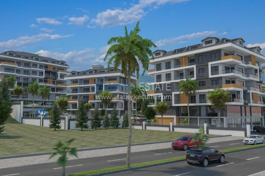 Новый инвестиционный проект жилого комплекса в центре Аланьи отличное расположение, выгодная ценовая политика 5 