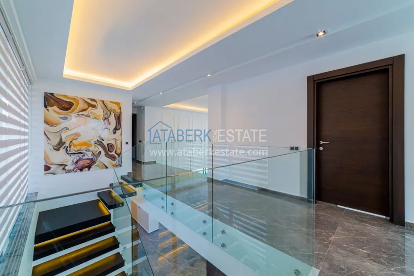 Приобрести Эксклюзивные виллы класса-люкс в центре Алании – горный район Бекташ 36 