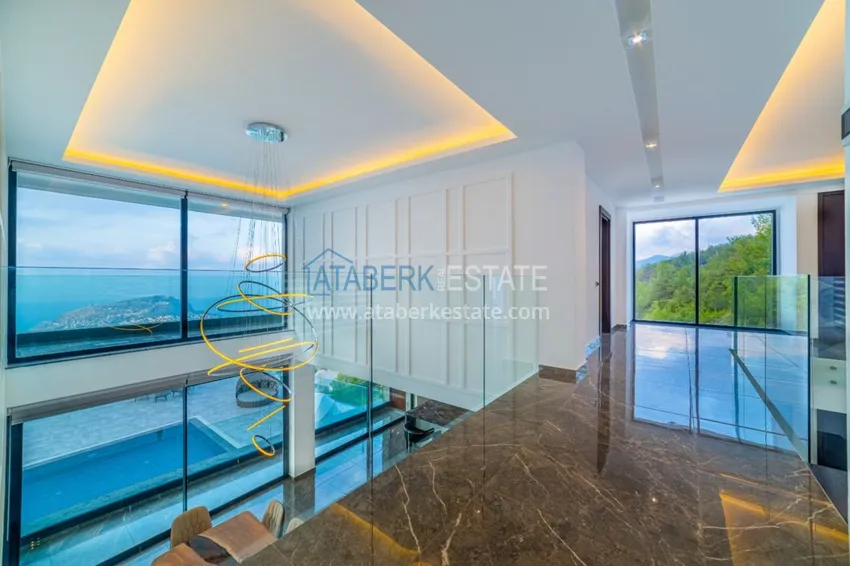 Приобрести Эксклюзивные виллы класса-люкс в центре Алании – горный район Бекташ 38 