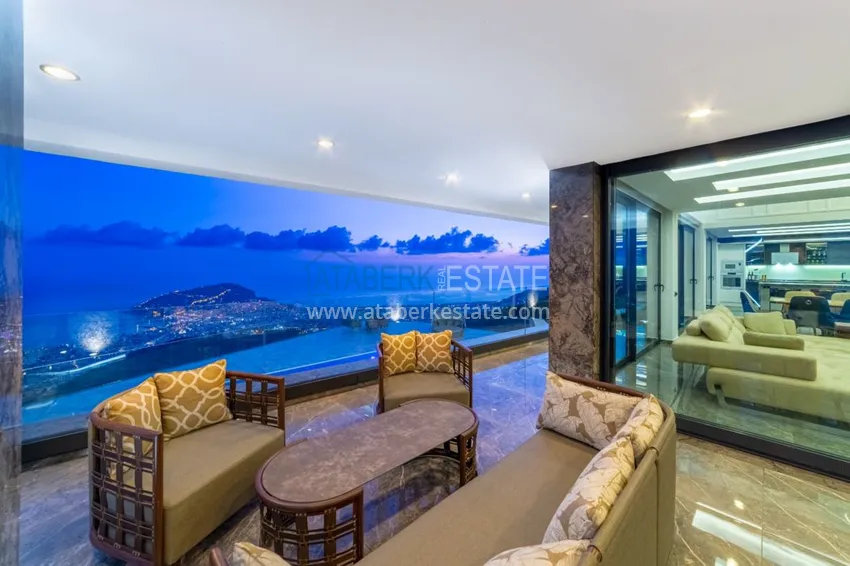 Приобрести Эксклюзивные виллы класса-люкс в центре Алании – горный район Бекташ 40 