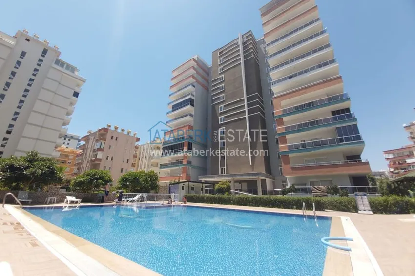 Дуплекс в Махмутларе в благоустроенном комплексе рядом с морем 3 