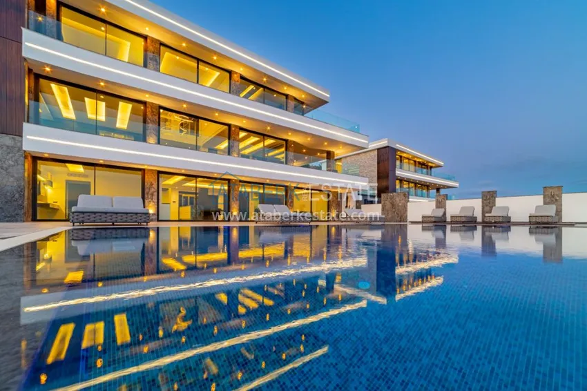 Эксклюзивные виллы класса-люкс в центре Алании – горный район Бекташ 3 