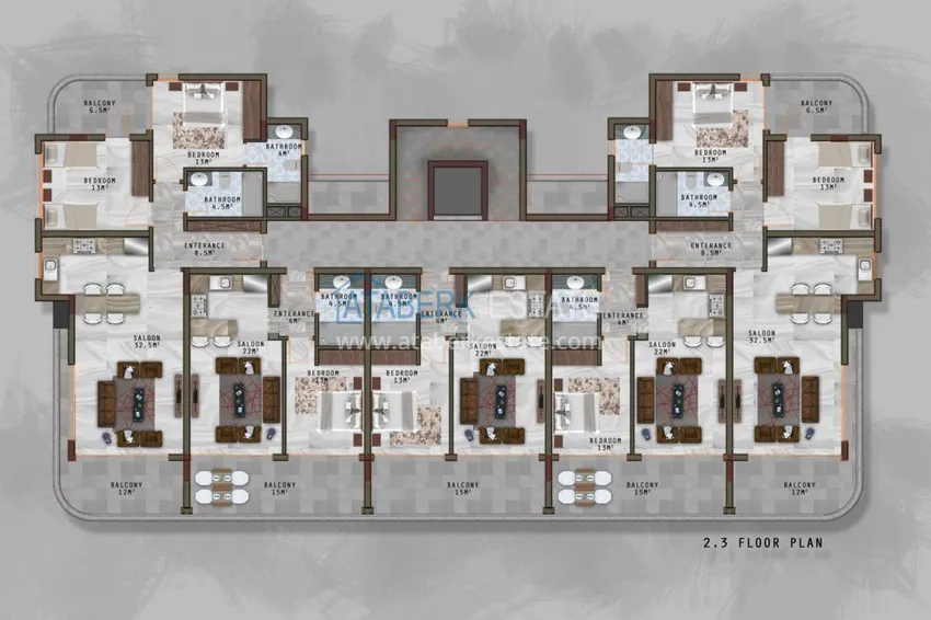 Купить дешево Новый инвестиционно-привлекательный проект жилого комплекса в районе Каргыджак 3 
