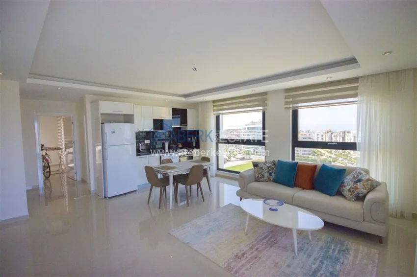 Приобрести Квартира в Авсалларе, меблированная с видом на море в комплексе с частным пляжем 3 