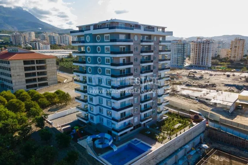 Квартира с мебелью в комплексе с инфраструктурой в Махмутларе 3 